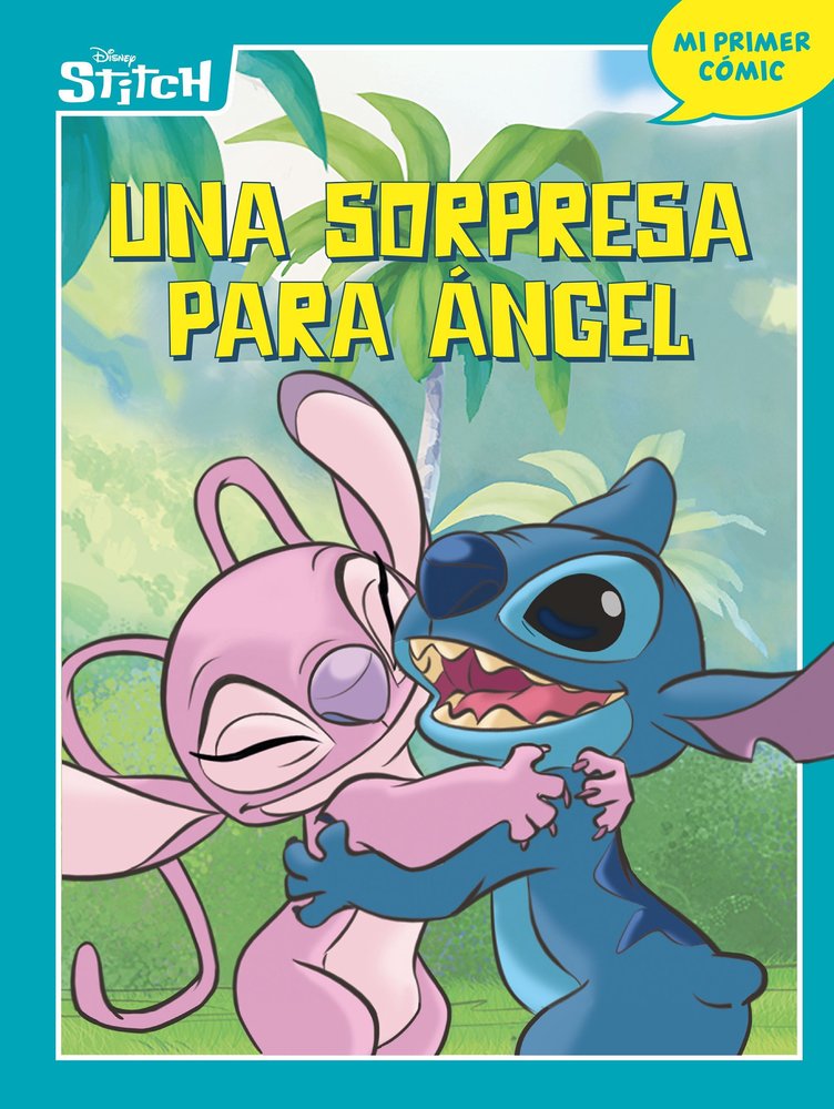 STITCH UNA SORPRESA PARA ANGEL, de DISNEY | portada del libro
