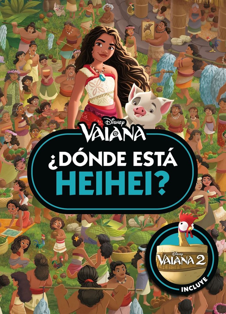 VAIANA DONDE ESTA HEIHEI, de DISNEY | portada del libro