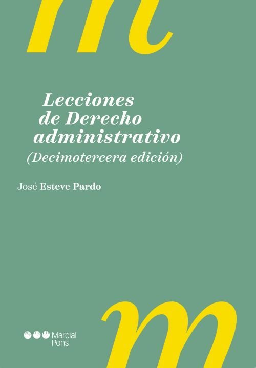 LECCIONES DE DERECHO ADMINISTRATIVO 2026, de ESTEVE PARDO,JOSE | portada del libro
