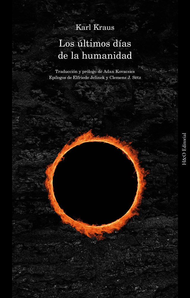 LOS ULTIMOS DIAS DE LA HUMANIDAD, de KRAUS, KARK | portada del libro