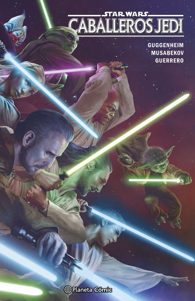 STAR WARS CABALLEROS JEDI 1, de MARC GUGGENHEIM | portada del libro