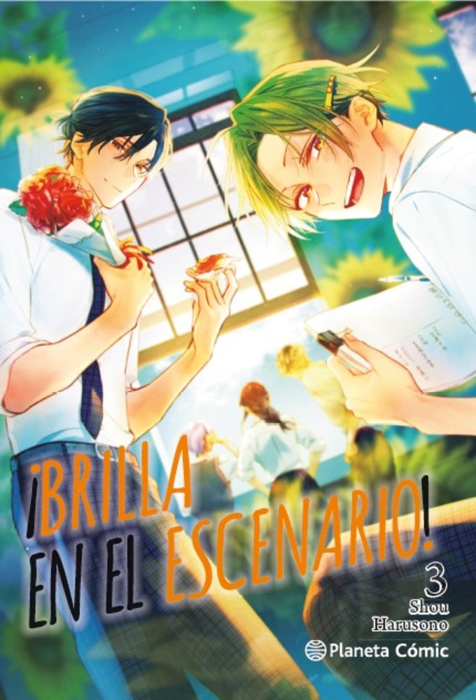 ¡BRILLA EN EL ESCENARIO! Nº 03/03, de HARUSONO, SHOU | portada del libro
