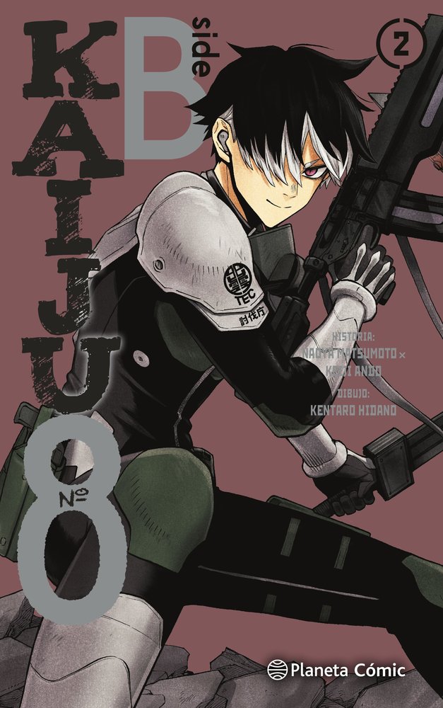 KAIJU 8 SIDE B 2, de NAOYA MATSUMOTO | portada del libro