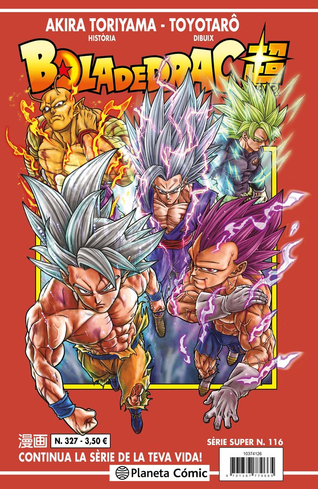 BOLA DE DRAC SERIE VERMELLA Nº 327, de TORIYAMA, AKIRA | portada del libro
