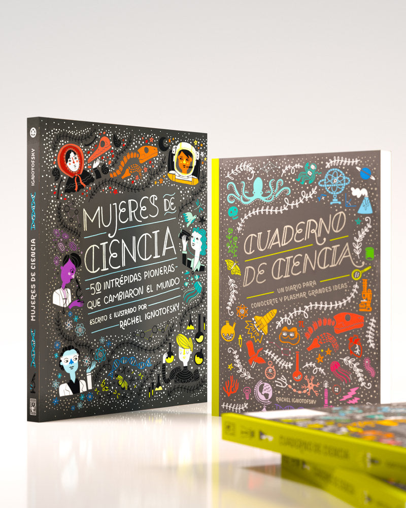 PACK MUJERES DE CIENCIA CUADERNO DE CIENCIA, de IGNOTOFSKY,RACHEL | portada del libro