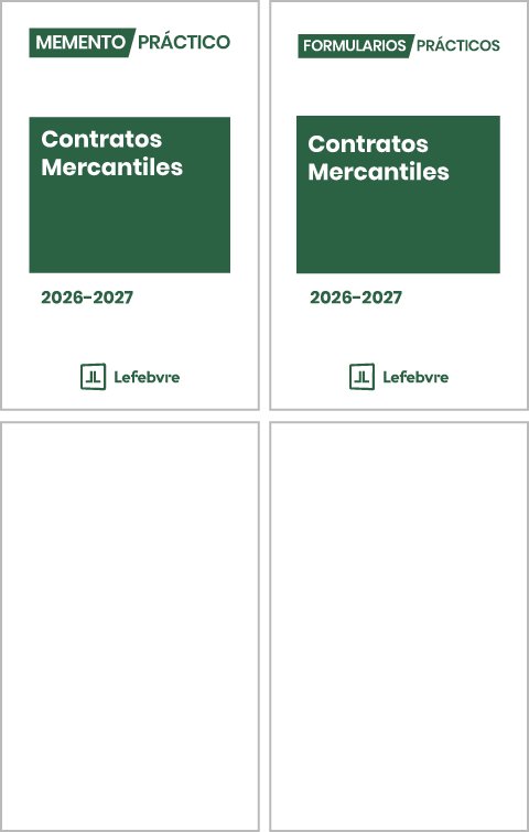 PACK CONTRATOS MERCANTILES 2026-2027, de LEFEBVRE-EL DERECHO, | portada del libro