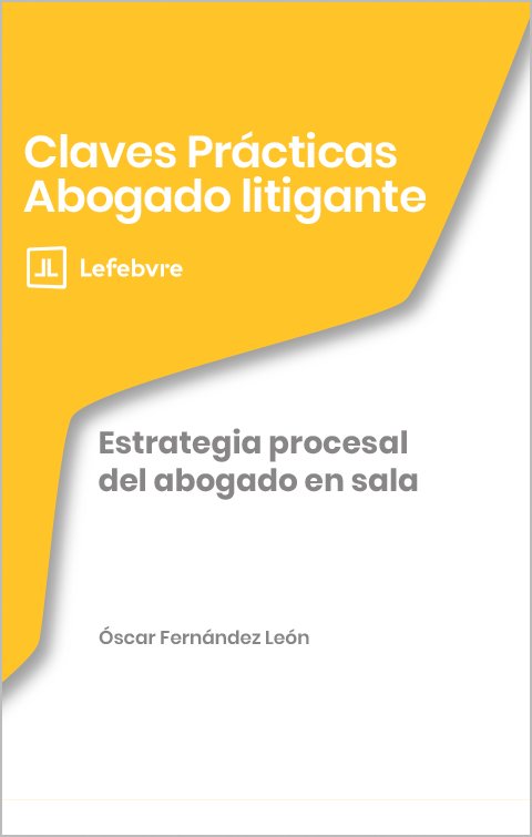 Estrategia procesal del abogado en sala, de AA.VV. | portada del libro