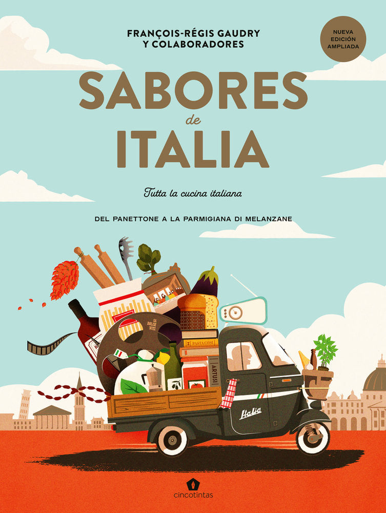 SABORES DE ITALIA (NE), de GAUDRY | portada del libro