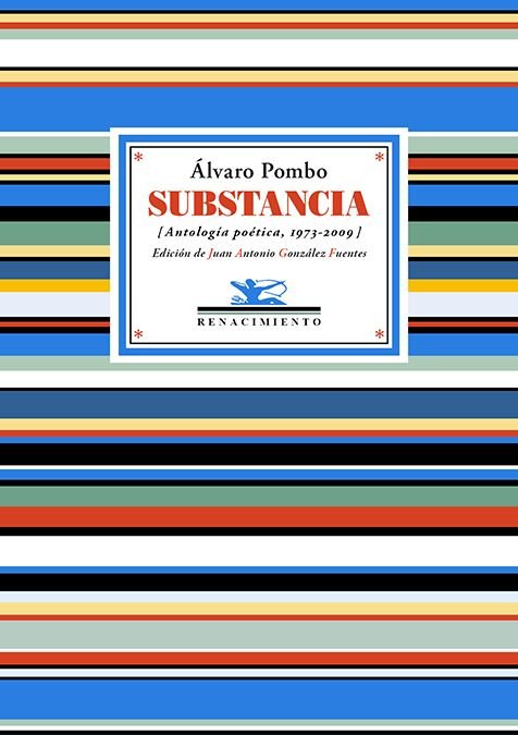 SUBSTANCIA, de POMBO, ALVARO | portada del libro