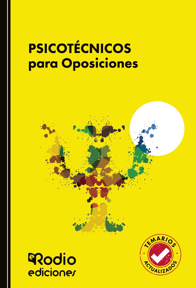 PSICOTECNICOS PARA OPOSICIONES, de RODIO, EDICIONES RODIO | portada del libro