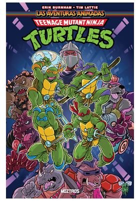 TEENAGE MUTANT NINJA TURTLES 01, de BURNHAM, ERIK | portada del libro