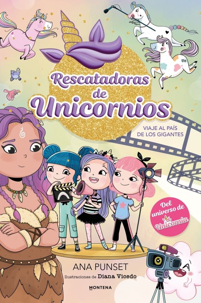 RESCATADORAS DE UNICORNIOS 10 VIAJE AL PAIS DE LOS GIGANTES, de ANA PUNSET | portada del libro