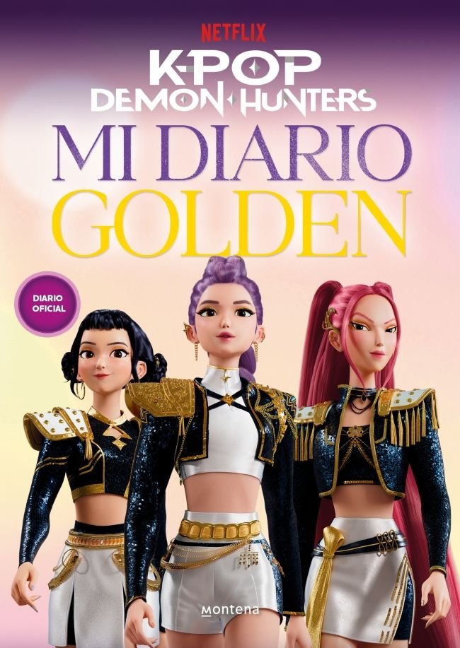 KPOP DEMON HUNTERS: MI DIARIO GOLDEN, de KPOP DEMON HUNTERS, | portada del libro