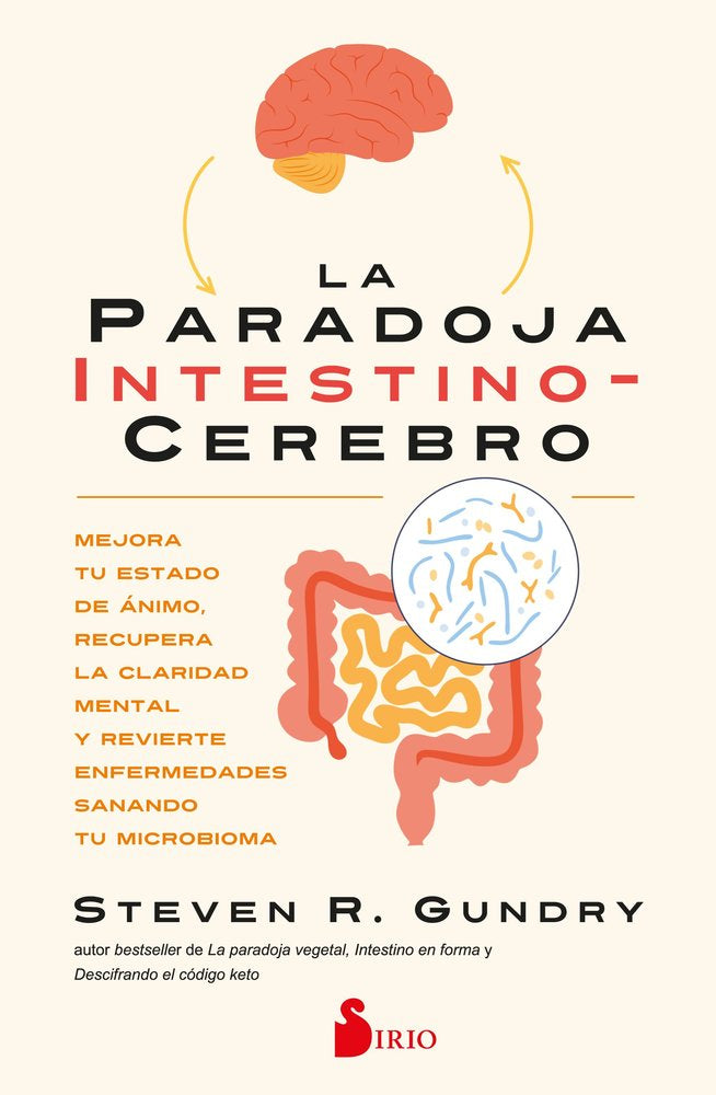 LA PARADOJA INTESTINO CEREBRO, de GUNDRY, DR. STEVEN R. | portada del libro