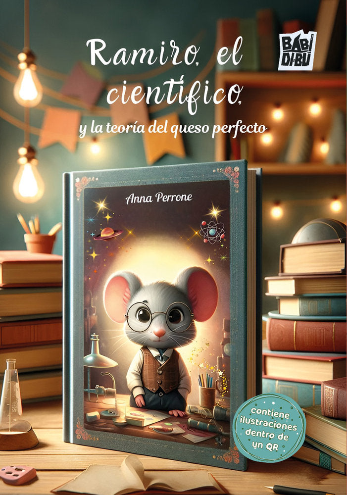 RAMIRO EL CIENTIFICO Y LA TEORIA DEL QUESO PERFECTO, de PERRONE | portada del libro