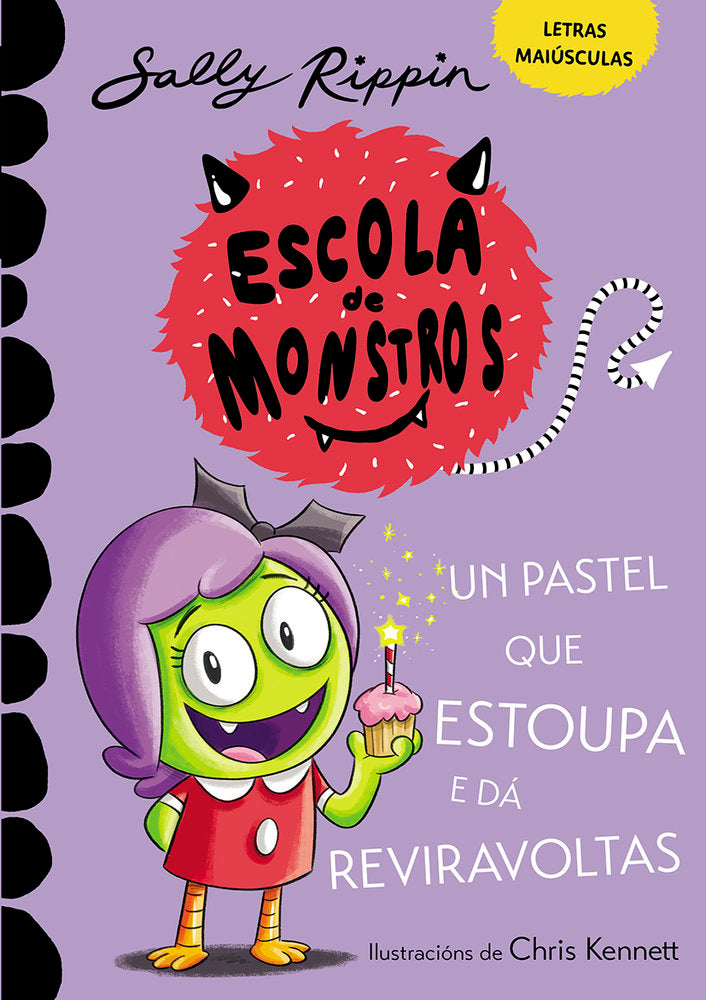 ESCOLA de MONSTROS 5 UN PASTEL QUE ESTOUPA E DÁ REVIRAVOLTAS, de Rippin, Sally | portada del libro