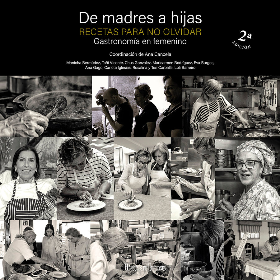 De madres a hijas. Recetas para no olvidar (2ª edición), de Barreiro, Loli | portada del libro