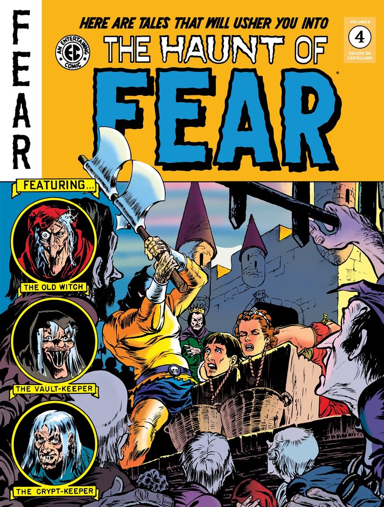 THE HAUNT OF FEAR 04 (THE EC ARCHIVES), de AL FELDSTEIN | portada del libro