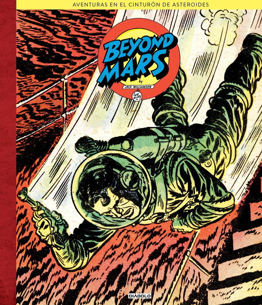 Beyond mars aventuras en el cinturon de asteroides, de Jack Williamson | portada del libro