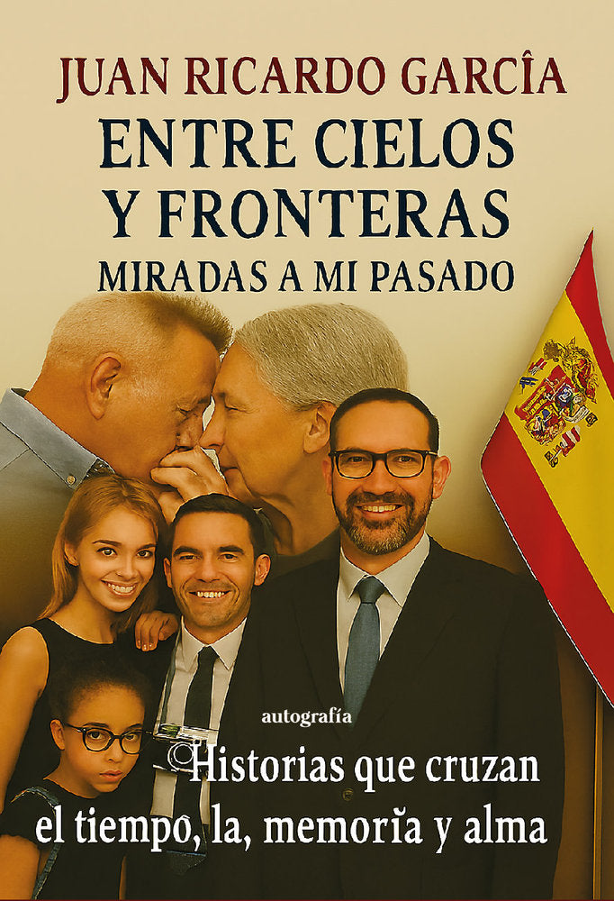 Entre cielos y fronteras, de Ricardo García, Juan | portada del libro
