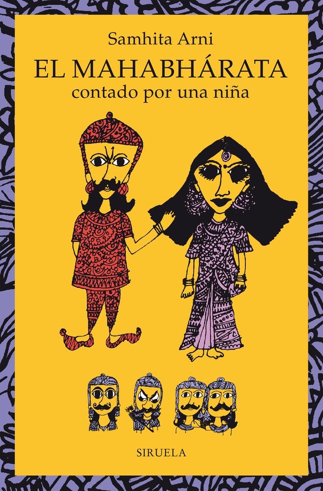EL MAHABHARATA CONTADO POR UNA NIÑA, de ARNI, SAMHITA | portada del libro