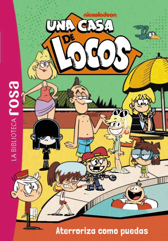 La Biblioteca Rosa. Una casa de locos, 14. Aterroriza como puedas, de GAY, OLIVIER | portada del libro