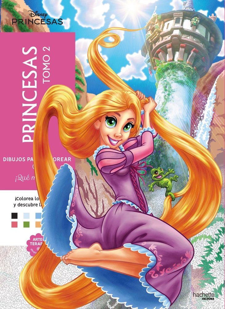 DIBUJOS PARA COLOREAR QUE MISTERIO PRINCESAS TOMO 2, de VARIOS AUTORES | portada del libro