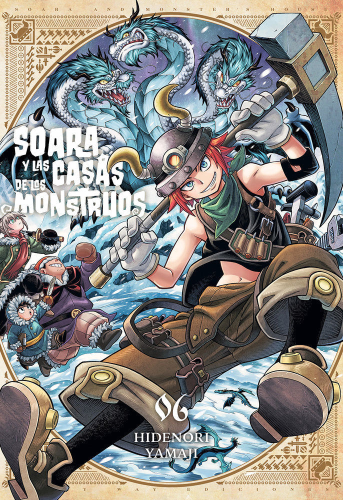 SOARA Y LAS CASAS DE LOS MONSTRUOS 6, de Hamaji, Hidenori | portada del libro