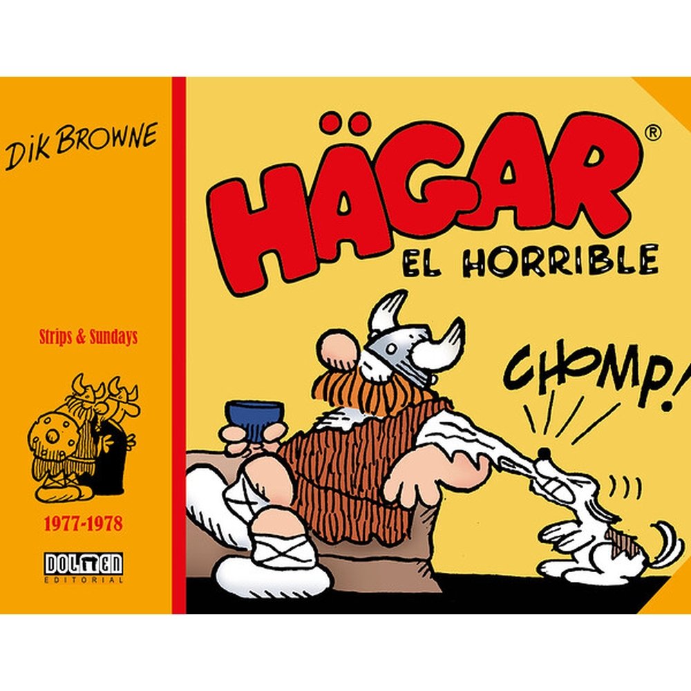 HAGAR EL HORRIBLE 1977-1978, de BROWNE, DIK | portada del libro