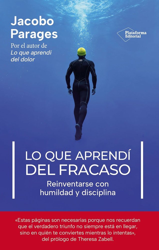 LO QUE APRENDI DEL FRACASO, de PARAGES, JACOBO | portada del libro