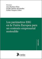 LOS PARAMETROS ESG EN LA UNION EUROPEA PARA UN CONTEXTO EMP, de ANA MARIA MARTINEZ PINA GARCIA | portada del libro