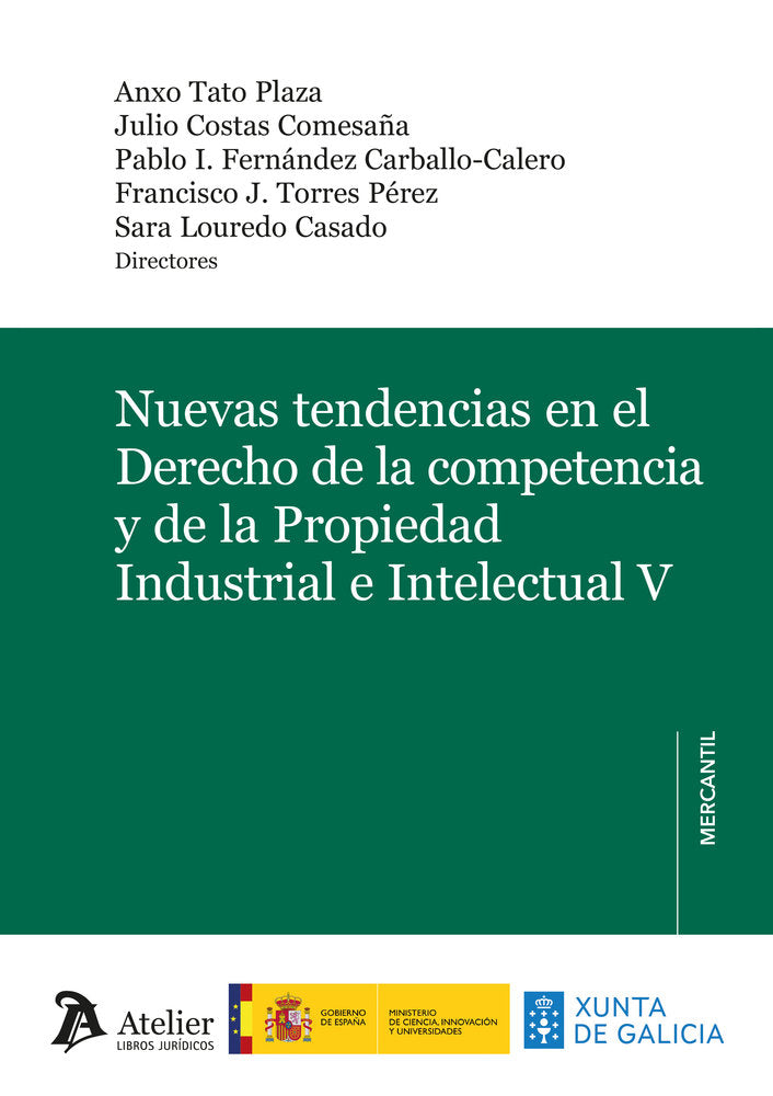NUEVAS TENDENCIAS EN EL DERECHO DE LA COMPETENCIA Y DE LA P, de ANXO TATO PLAZA#JULIO COSTAS COMESAÑA | portada del libro