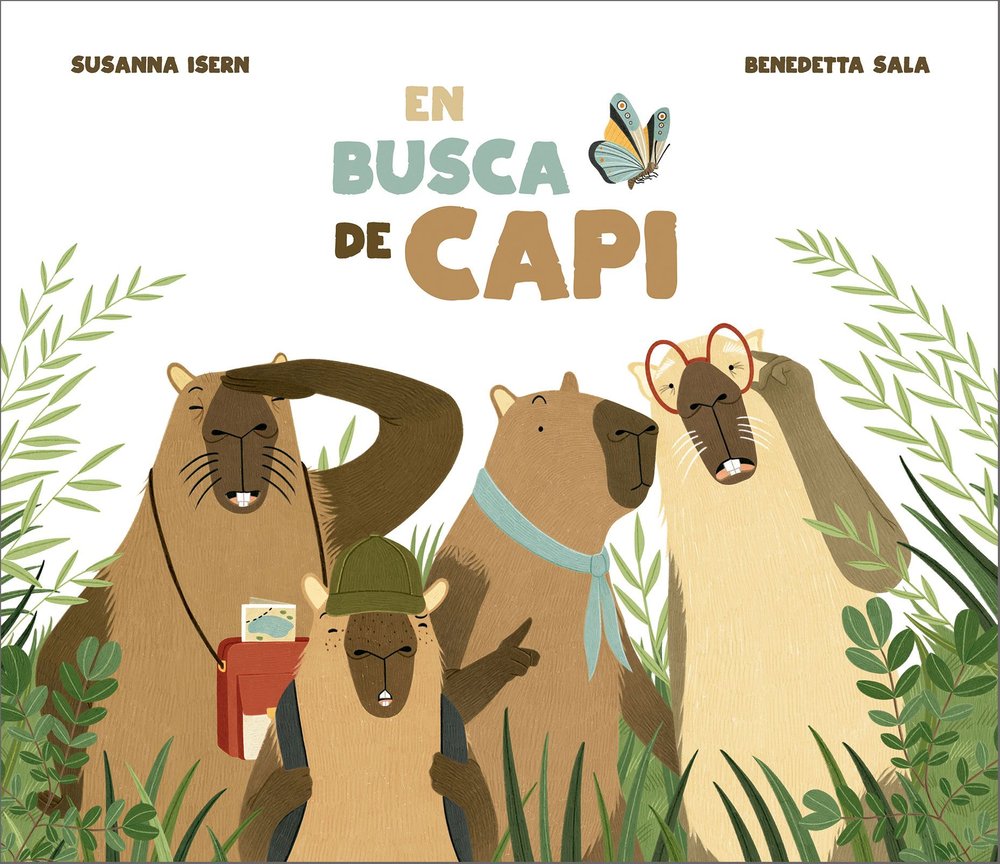 EN BUSCA DE CAPI, de ISERN, SUSANNA | portada del libro