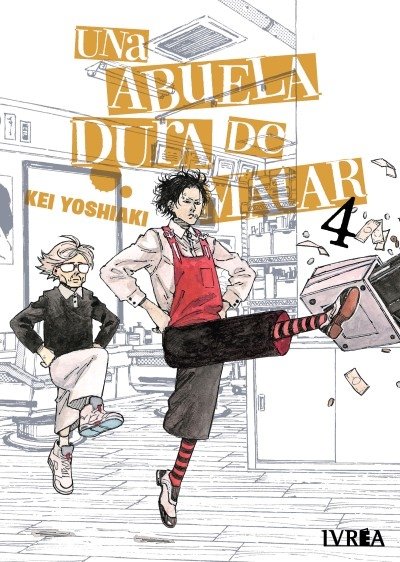 UNA ABUELA DURA DE MATAR 04, de KEI YOSHIAKI | portada del libro