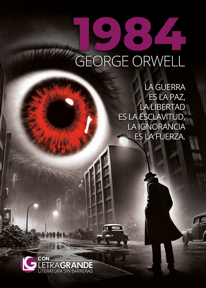 1984 (Edición Letra Grande), de Orwell, George | portada del libro