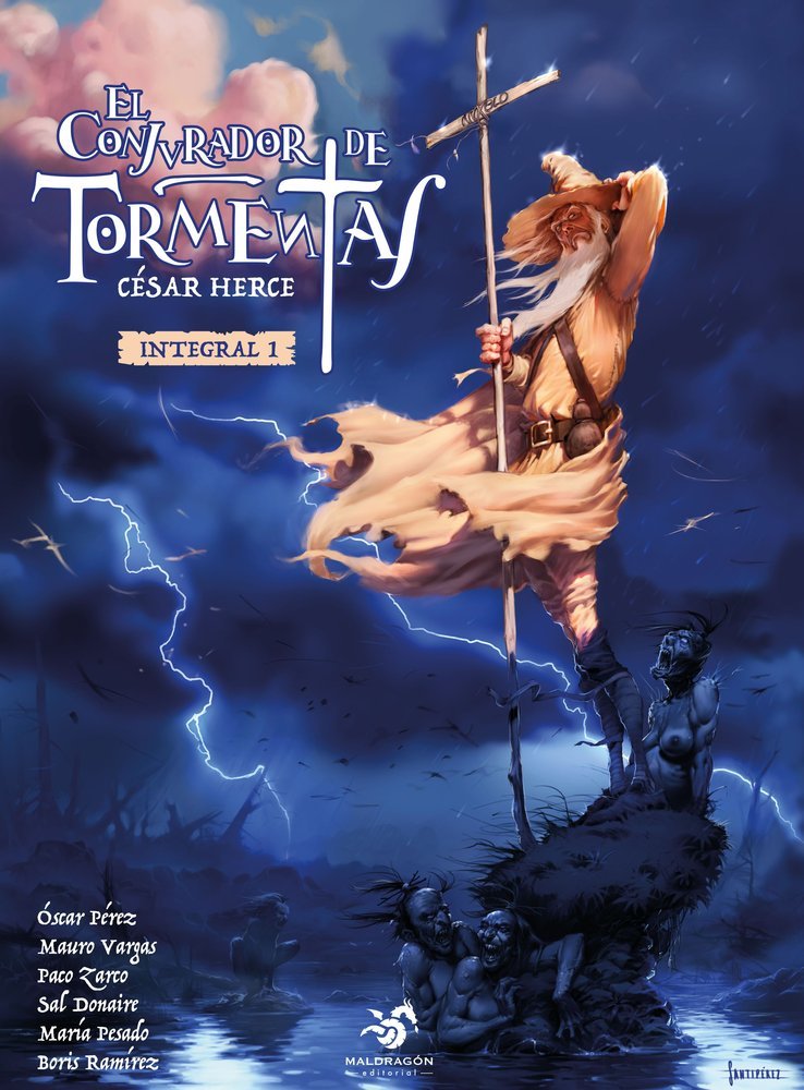 El Conjurador de Tormentas, de Donaire, Sal | portada del libro