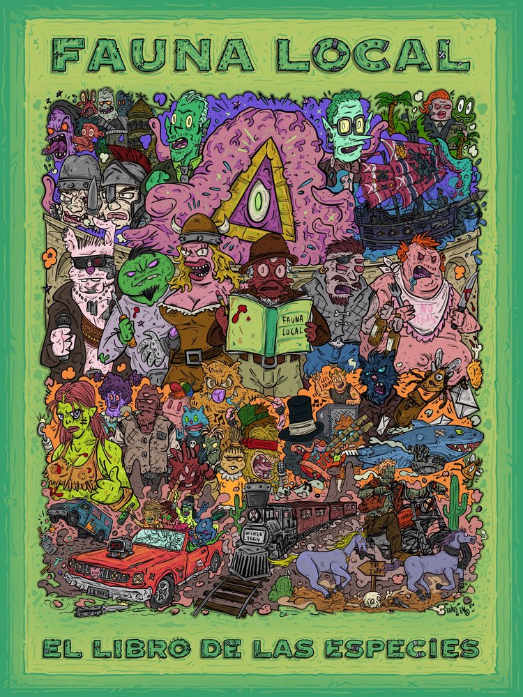 Fauna Local, de Hiraldo, Julio | portada del libro