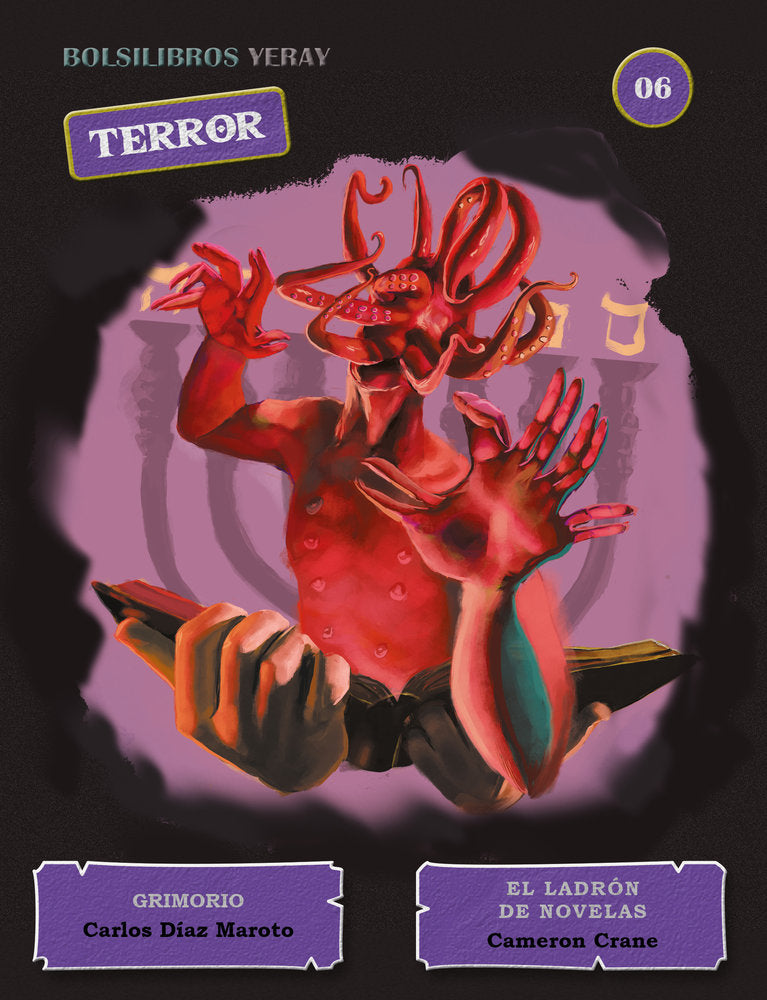 GRIMORIO / EL LADRÓN DE NOVELAS, de CRANE, CAMERON | portada del libro