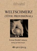 WELTSCHMERZ (TITOL PROVISIONAL), de FERRAN DORDAL LALUEZA | portada del libro