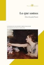 LO QUE SOMOS, de CLARA ESCAJEDO PASTOR | portada del libro