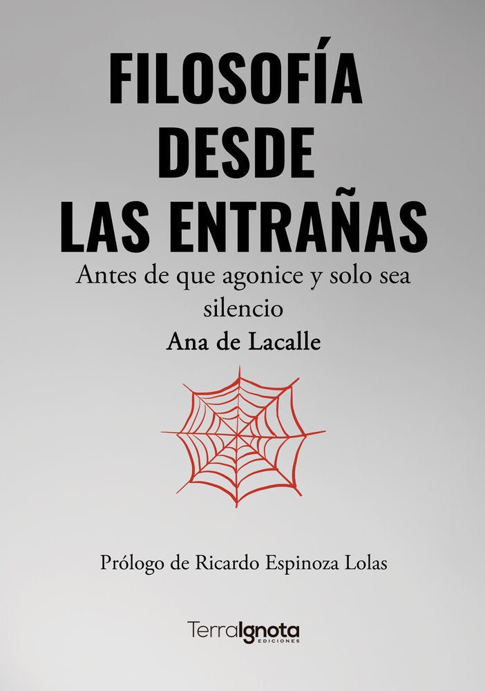 Filosofía desde las entrañas, de De Lacalle, Ana | portada del libro
