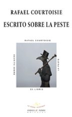 ESCRITO SOBRE LA PESTE, de Rafael Courtoisie | portada del libro