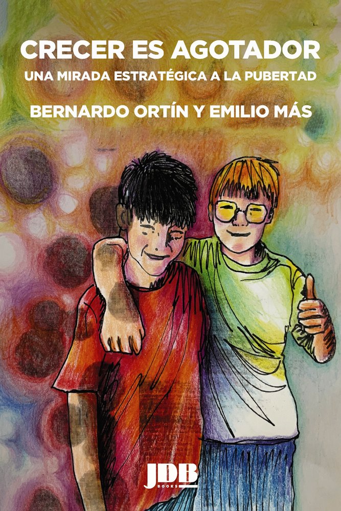 Crecer es Agotador, de Más, Emilio | portada del libro