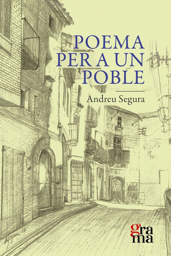 POEMA PER A UN POBLE, de SEGURA OTO, ANDREU | portada del libro