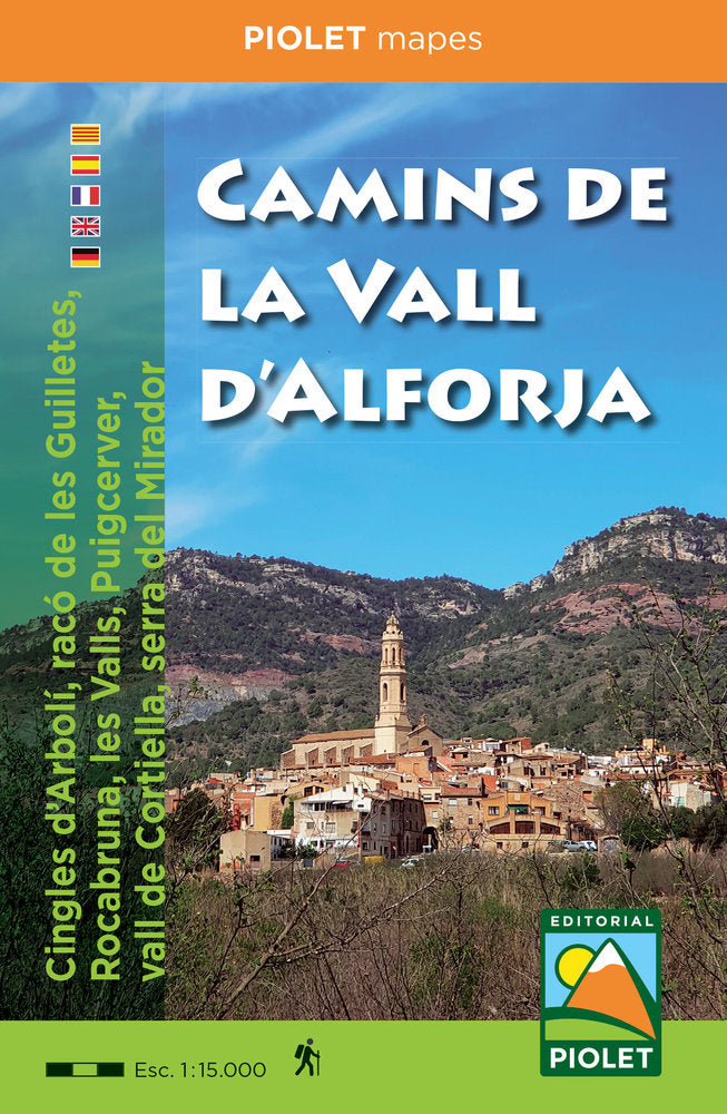 Camins de la Vall d'Alforja, de Piolet, Editorial | portada del libro