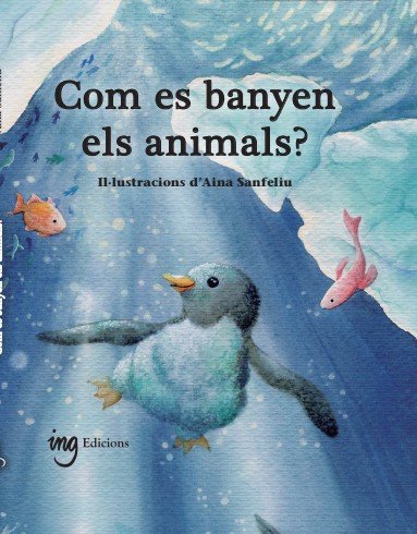COM ES BANYEN ELS ANIMALS?, de G. GALCERAN | portada del libro