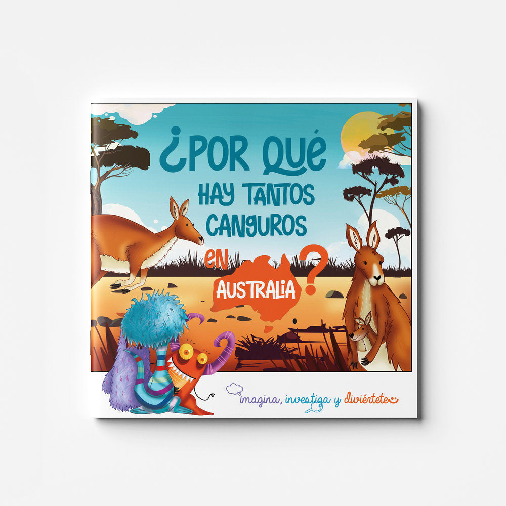 ¿POR QUE HAY TANTOS CANGUROS EN AUSTRALIA?, de SORIA VAZQUEZ, MARIA DEL MAR | portada del libro