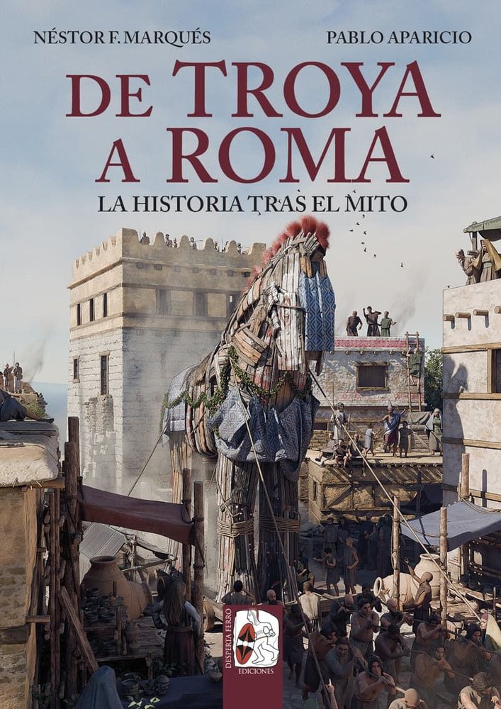DE TROYA A ROMA, de MARQUES | portada del libro