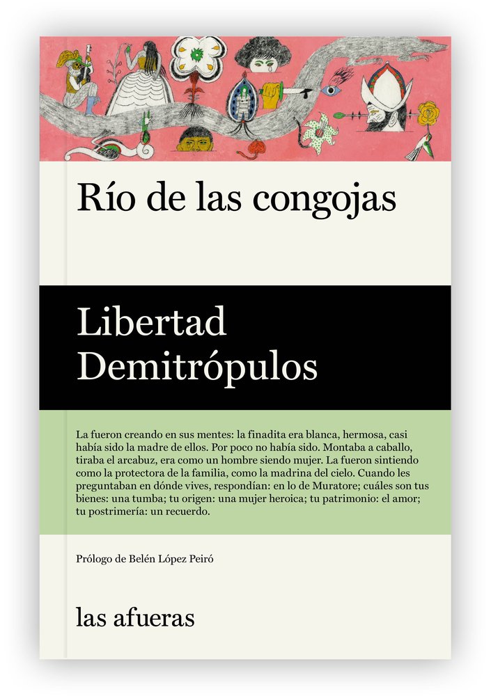 RIO DE LAS CONGOJAS, de DEMITROPULOS, LIBERTAD | portada del libro