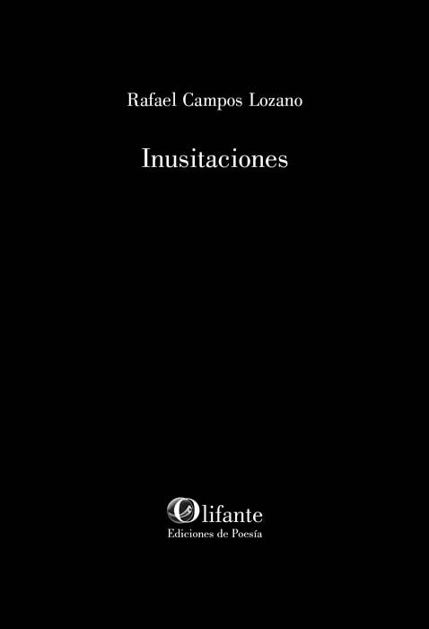 INUSITACIONES, de CAMPOS | portada del libro